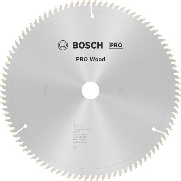 BOSCH Kreissägeblatt PRO Wood AD 216 mm Z48 WZ/N für Kapp- und Gehrungssägen