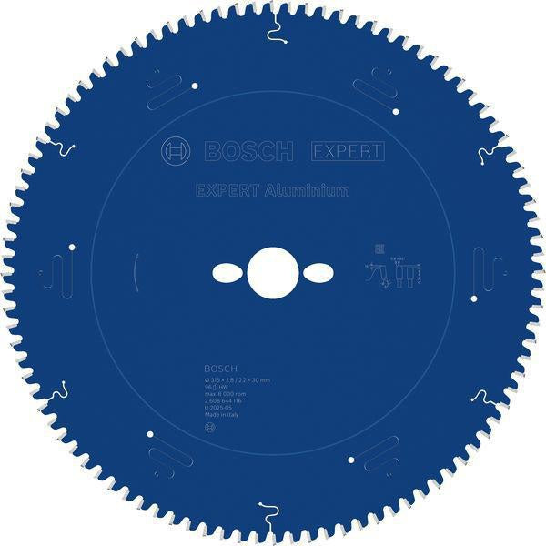 BOSCH Kreissägeblatt EXPERT for Alu.AD 160 mm Z.52 HLTCG für saubere Aluminium-Schnitte