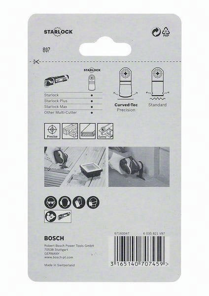BOSCH Tauchsägeblatt AII 65 BSPB, 65 mm, BIM, Starlock, 10er Pack – für Hartholz