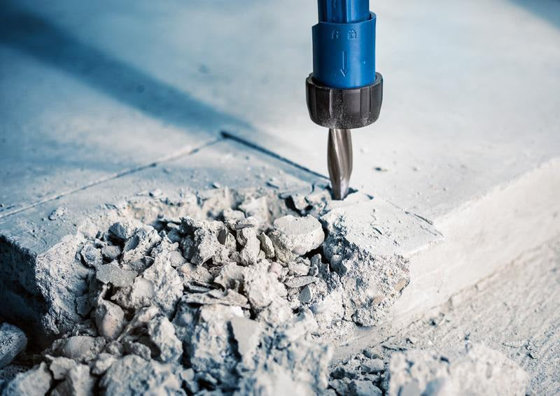 BOSCH Flachmeißel-Adapter EXPERT SDS Clean max, 400 mm, Meißelschneide 25 mm, für staubarmes Arbeiten
