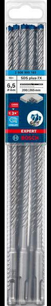 Bosch Expert SDS-7X Hammerbohrer 5 mm, 10 Stück, SDS-plus, Carbide Technology