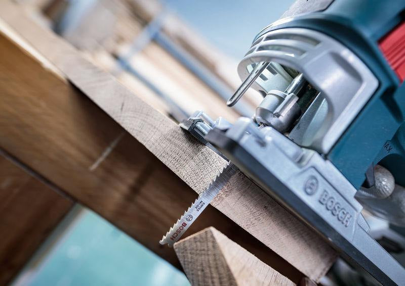 BOSCH Stichsägeblatt T 234 X HCS 5 Stück für Hartholz und Laminat