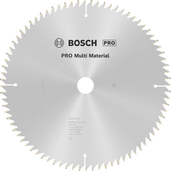 BOSCH Kreissägeblatt 300 mm 96 Zähne HLTCG für Aluminium, Kunststoff und Holz