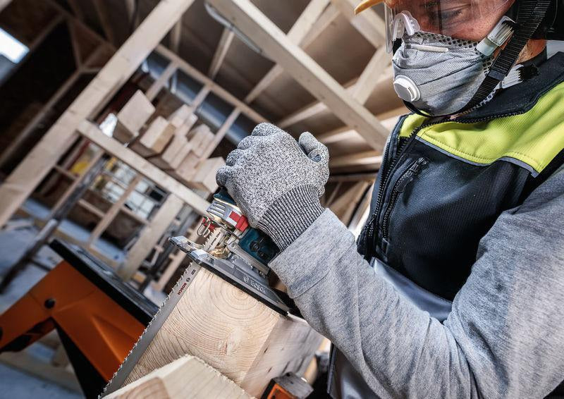 BOSCH Stichsägeblatt T 111 C HCS 100 mm 5 Stück für Holz und Kunststoff