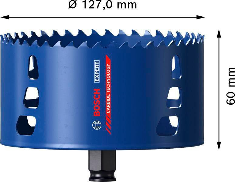 Bosch Lochsäge EXPERT Multi Material 25 mm – Carbide Technology für Holz, Metall & Fliesen