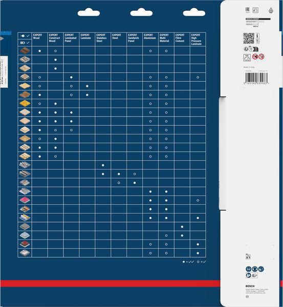 Bosch EXPERT Stainless Steel Kreissägeblatt 230 mm, 46 Zähne, für Edelstahl