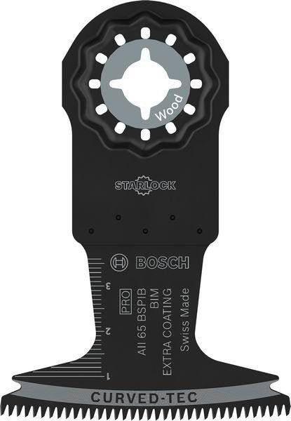 BOSCH Tauchsägeblatt PRO AII 65 BSPIB Starlock – 65 mm für Hartholz und Holzverbundwerkstoffe