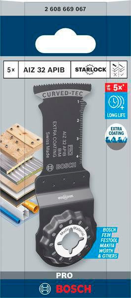 BOSCH PRO AIZ 32 APIB Tauchsägeblatt Starlock, 32 mm, BIM, für Holz, Metall & Kunststoff