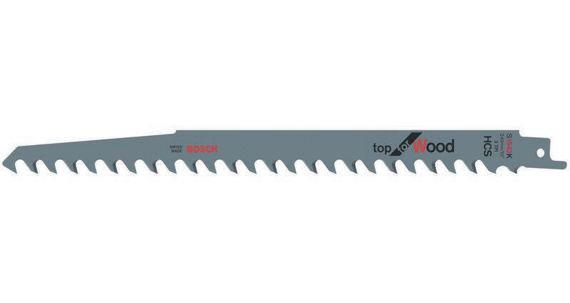 Bosch Säbelsägeblatt S 1542 K, 240 mm, TPI 3, für Holz