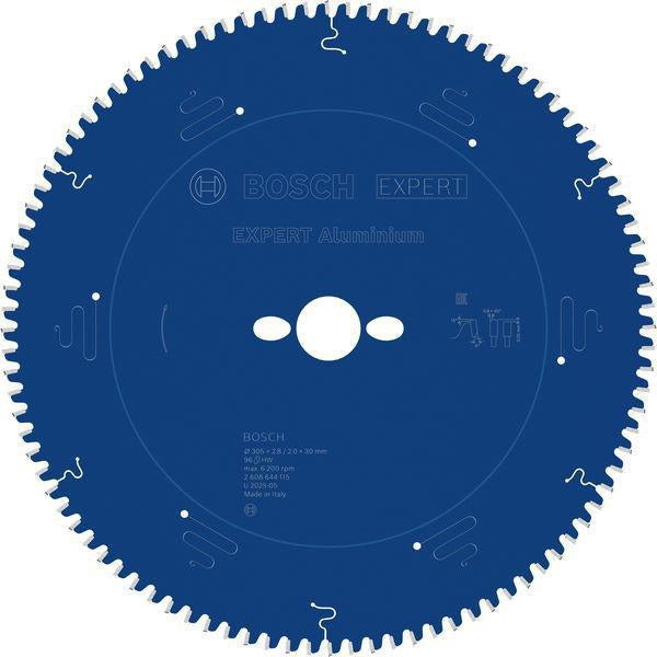 BOSCH Kreissägeblatt EXPERT for Alu.AD 160 mm Z.52 HLTCG für saubere Aluminium-Schnitte