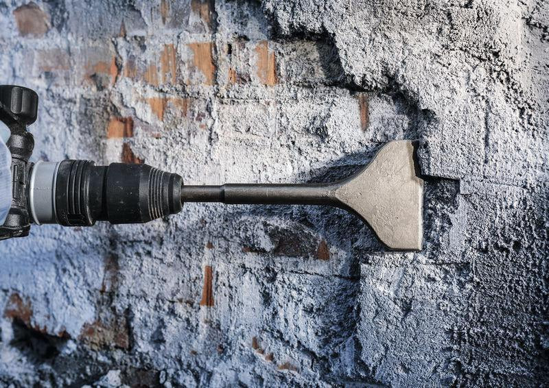 Bosch Spatmeißel SDS-max 350 mm, Schneidenbreite 115 mm für Beton und Mauerwerk