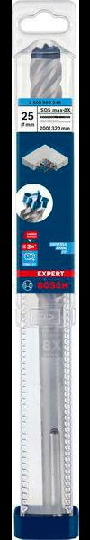 Bosch Hammerbohrer Expert SDS max-8X Ø12 mm, Arbeitslänge 200 mm, Gesamtlänge 340 mm