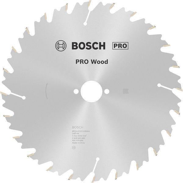 BOSCH Kreissägeblatt Speedline Wood AD 315 mm Z.28 WZ – Hartmetallbestückt für präzise Holzschnitte