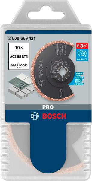 BOSCH Segmentsägeblatt PRO ACZ 85 RT3 Ø 85 mm Schnittbreite 2,5 mm Starlock