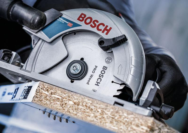 Bosch Kreissägeblatt PRO Wood AD 160 mm Z24 WZ für präzise Holzschnitte