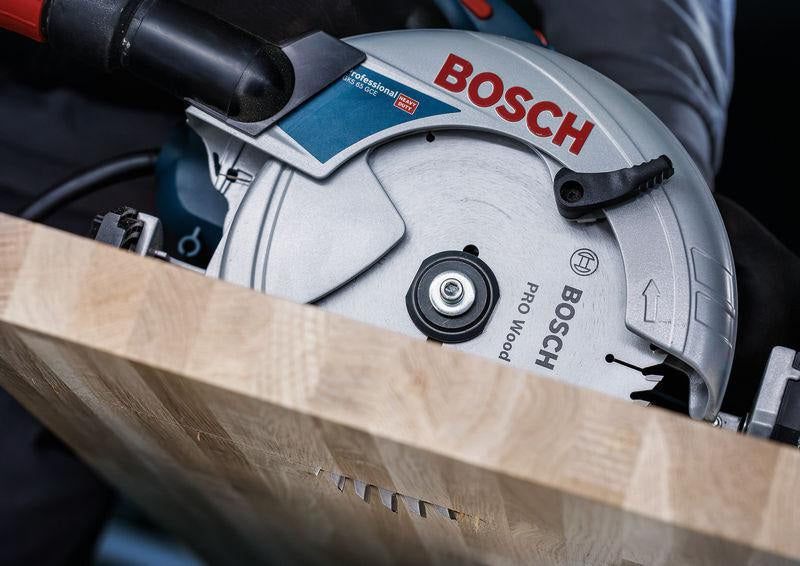 Bosch Kreissägeblatt PRO Wood AD 160 mm Z24 WZ für präzise Holzschnitte