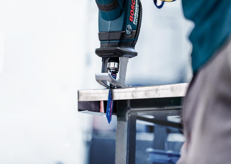 Bosch Expert Thin Tough Metal Säbelsägeblatt S522EHM 115 mm TPI 18 für Edelstahl