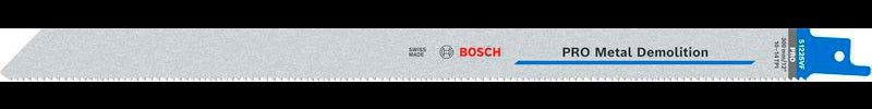Bosch Säbelsägeblatt S 1122 EF, 225 mm, Bi-Metall, 5 Stück, für Metall und Rohre