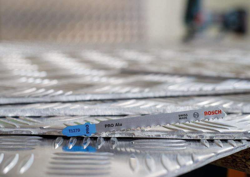 BOSCH Stichsägeblatt T 118 G HSS 5er-Pack für Metall und Buntmetall