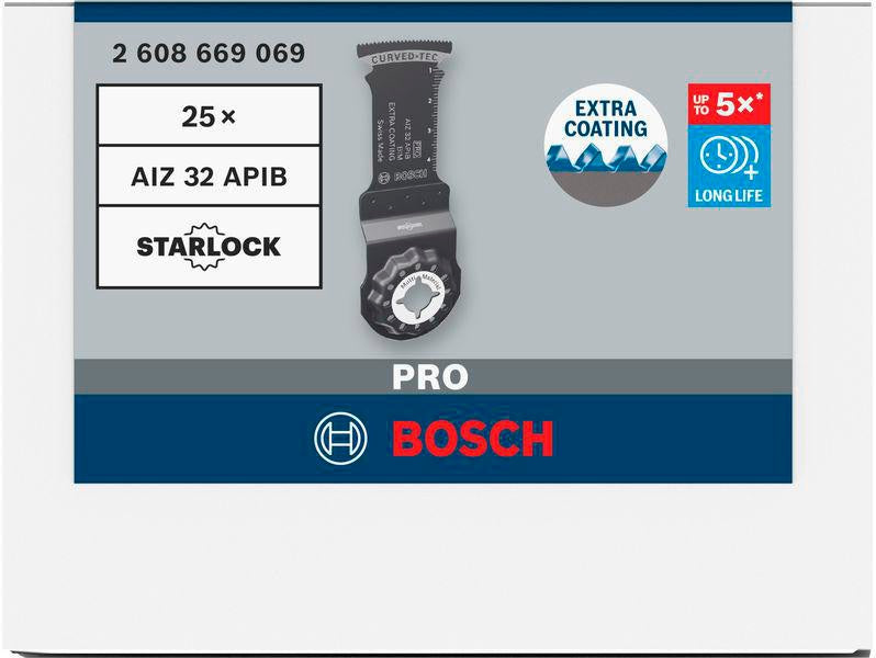 BOSCH PRO AIZ 32 APIB Tauchsägeblatt Starlock, 32 mm, BIM, für Holz, Metall & Kunststoff
