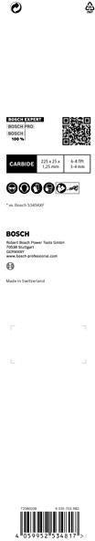 Bosch Säbelsägeblatt Expert Multimaterial 150 mm, TPI 6-8, S-Schaft