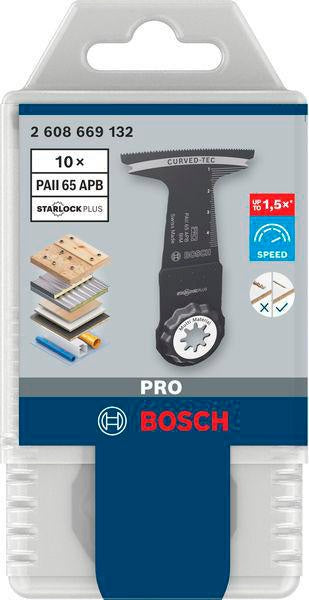 BOSCH Tauchsägeblatt PRO AII65APIB Starlock Bi-Metall 40 mm für Holz, Metall & Kunststoff