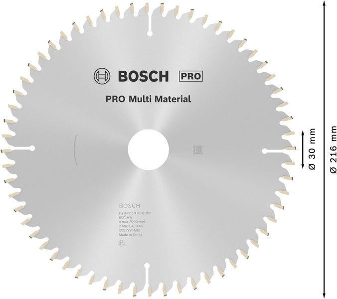 BOSCH Kreissägeblatt 300 mm 96 Zähne HLTCG für Aluminium, Kunststoff und Holz