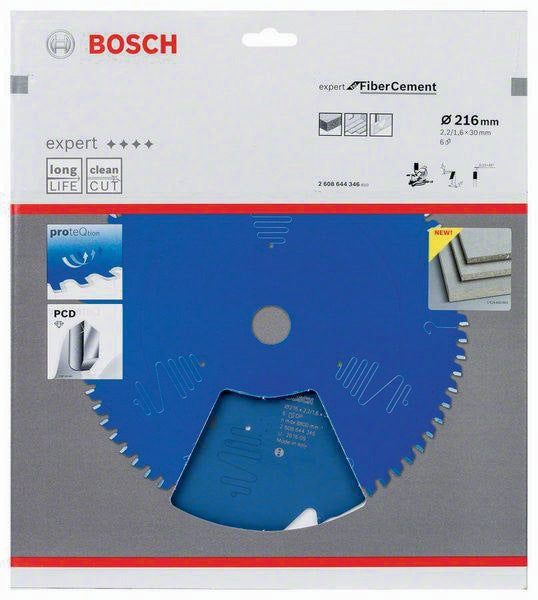 Bosch Kreissägeblatt AD 216 mm Z.6 TCG Bohrung 30 mm Schnittbreite 2,2 mm HM