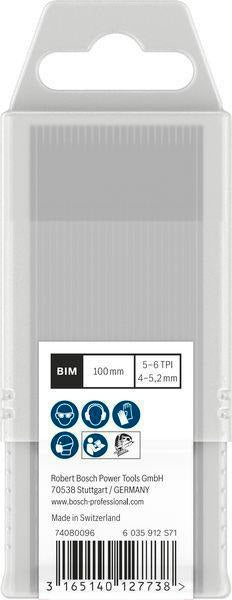BOSCH Stichsägeblatt T 234 X HCS 5 Stück für Hartholz und Laminat