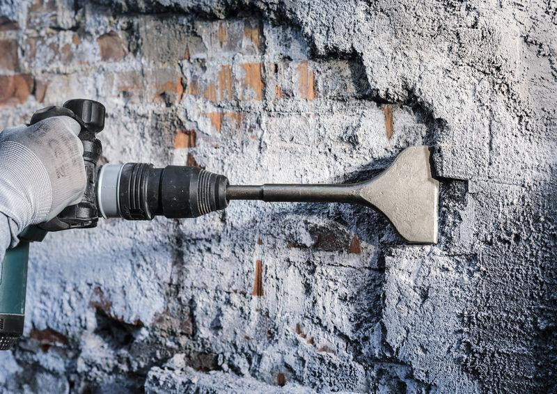 Bosch Spatmeißel SDS-max 350 mm, Schneidenbreite 115 mm für Beton und Mauerwerk