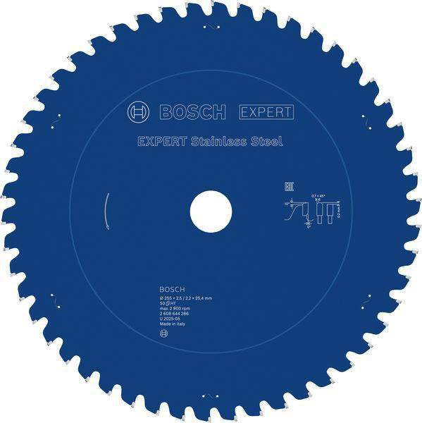 Bosch EXPERT Stainless Steel Kreissägeblatt 230 mm, 46 Zähne, für Edelstahl