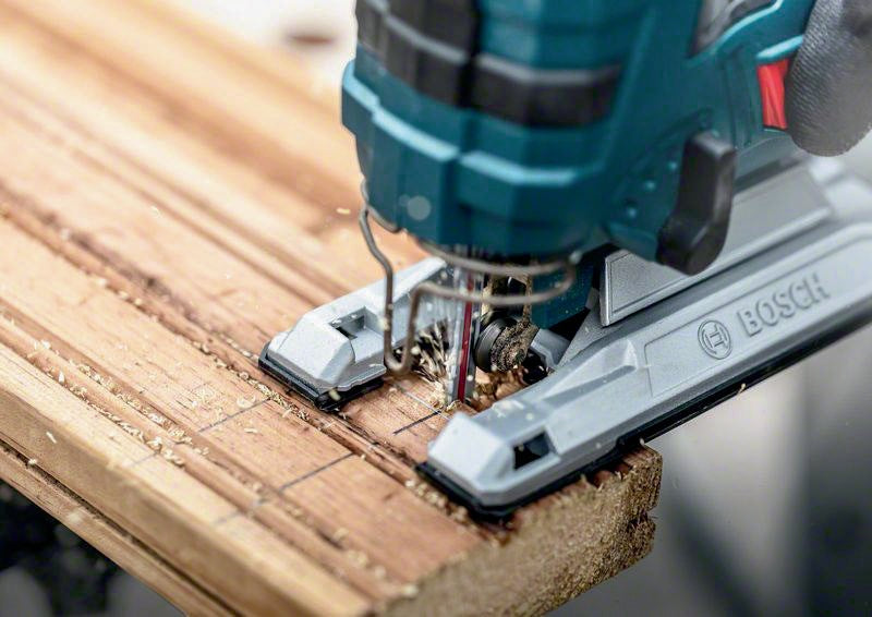 Bosch Stichsägeblatt Hardwood Fast T 144 DHM, 100 mm, 3 Stück – für Hartholz & WPC