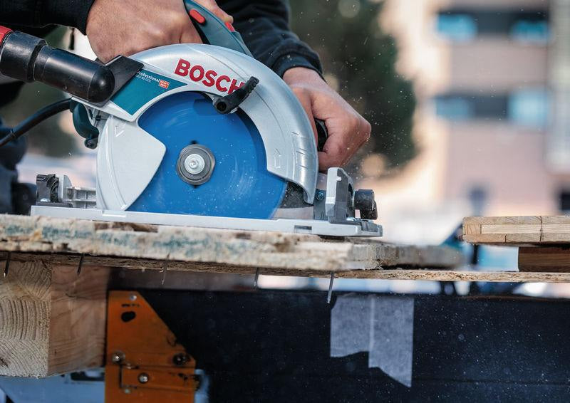 BOSCH Kreissägeblatt Expert for Construct Wood 165 mm, 24 Zähne, WZ, Bohrung 20 mm – für Holz mit Fremdkörpern