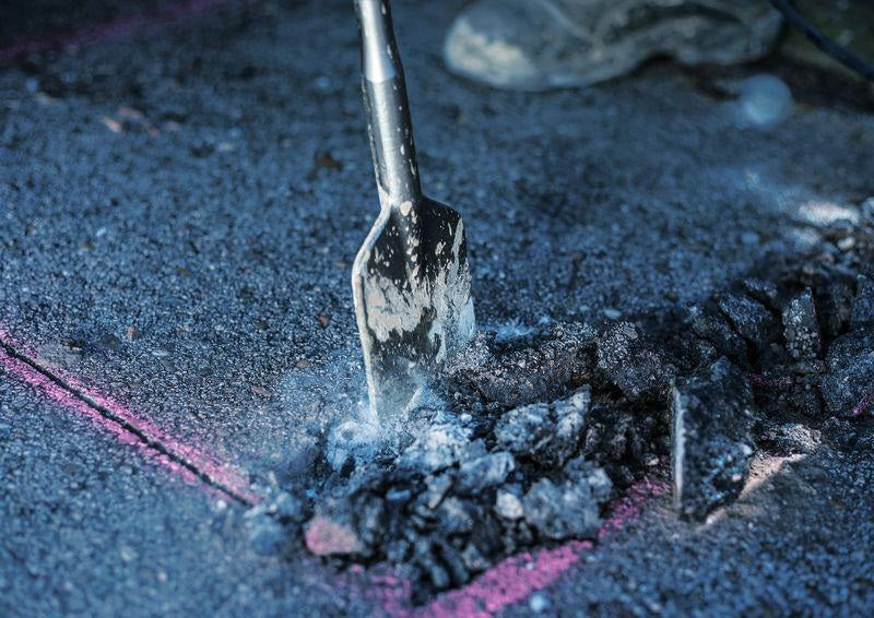 BOSCH Asphaltmeißel SDS-max 400 mm, Schneidenbreite 90 mm für Schlaghämmer