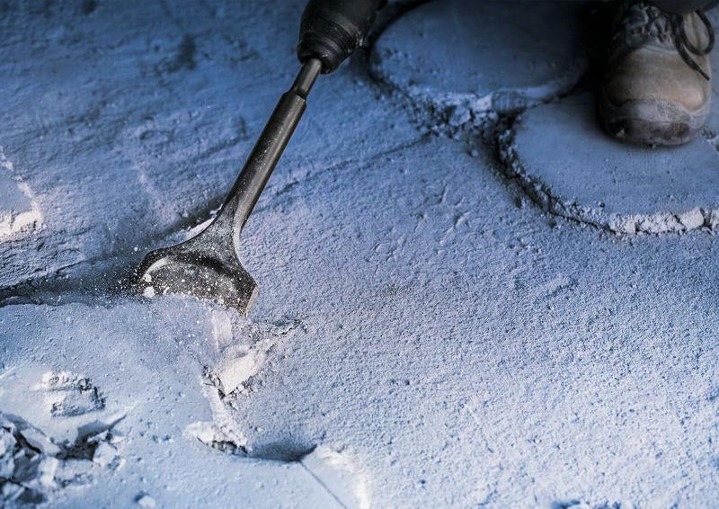Bosch Spatmeißel SDS-max 350 mm, Schneidenbreite 115 mm für Beton und Mauerwerk