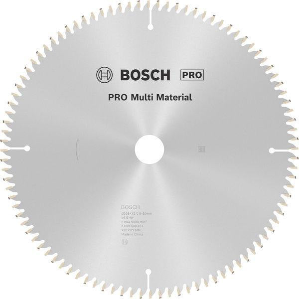 BOSCH Kreissägeblatt 300 mm 96 Zähne HLTCG für Aluminium, Kunststoff und Holz
