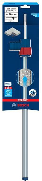 BOSCH Hammerbohrer-Set EXPERT SDS Clean plus-8X, 12 mm, 350 mm, Staubabsaugung
