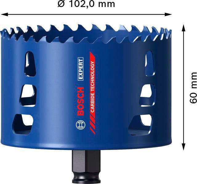 Bosch Lochsäge EXPERT Multi Material 25 mm – Carbide Technology für Holz, Metall & Fliesen