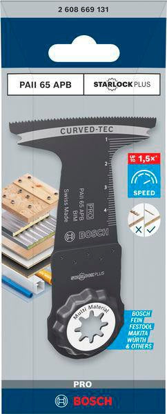 BOSCH Tauchsägeblatt PRO AII65APIB Starlock Bi-Metall 40 mm für Holz, Metall & Kunststoff