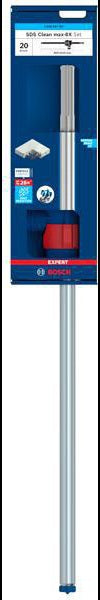BOSCH Hammerbohrer-Set EXPERT SDS Clean max-8X, 20,0 mm, 650 mm – Staubarm bohren in Stahlbeton