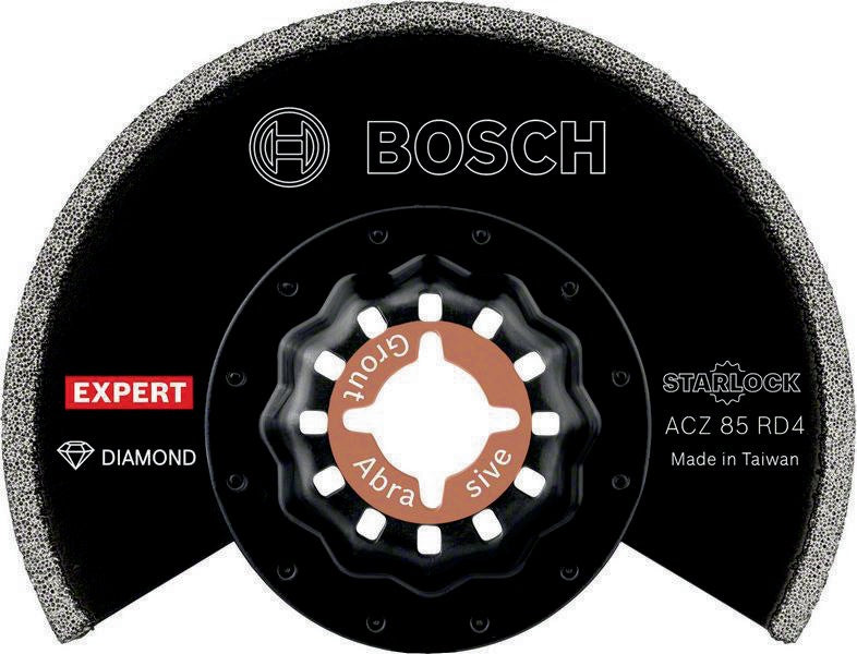 Bosch Segmentsägeblatt EXPERT ACZ 85 RD4 Dia Ø 85 mm Mörtel Starlock – Diamant-Technologie