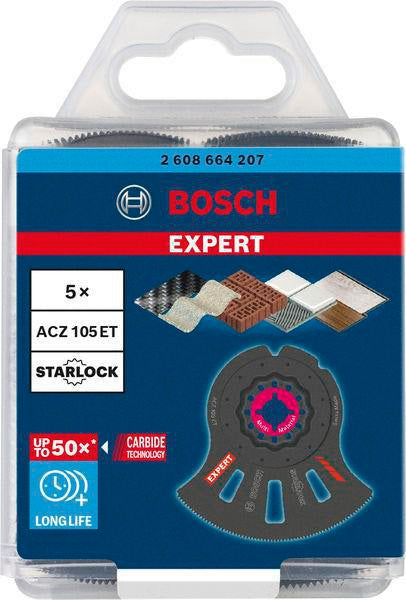 Bosch Segmentsägeblatt EXPERT MultiMaterial ACZ 105 ET, 105 mm, Starlock