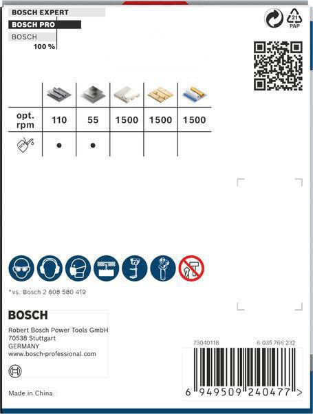 Bosch Lochsäge PRO Multi Material PC Plus 102 mm – HSS mit 8% Kobalt für Stahl und Trockenbau
