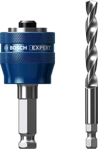 Bosch EXPERT Power Change Plus Adapter Hex 11 mit HSS-G-Bohrer für Lochsägen