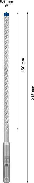 BOSCH Hammerbohrer Expert SDS-7X Ø18 mm, Arbeitslänge 200 mm, SDS-plus