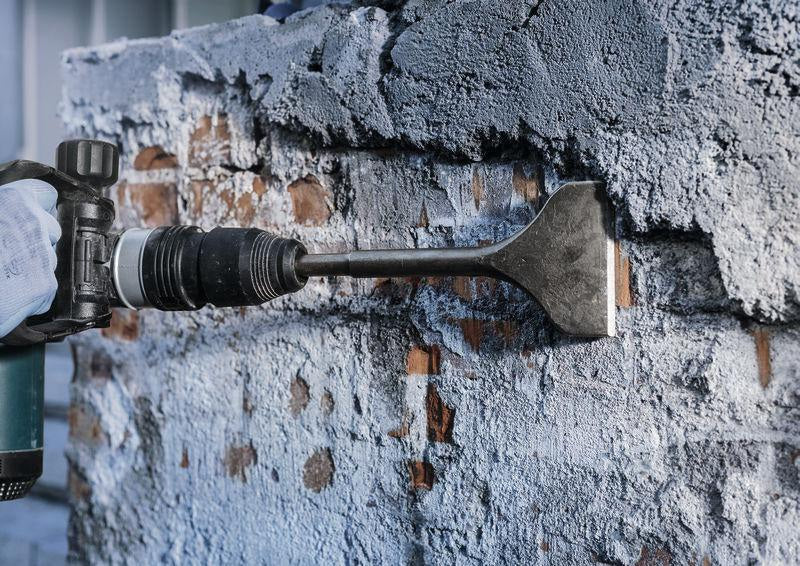 Bosch Spatmeißel SDS-max 350 mm, Schneidenbreite 115 mm für Beton und Mauerwerk