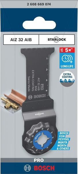 Bosch Tauchsägeblatt AIZ 32 AIB – 32 mm, Starlock, für weiches Metall