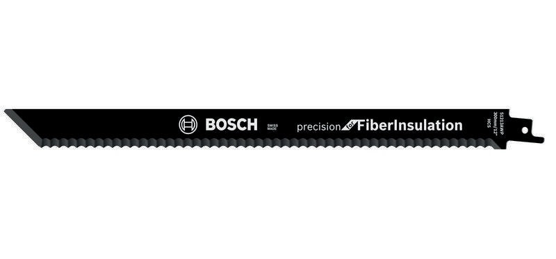 BOSCH Säbelsägeblatt S 1213 AWP 300 mm wellenschliff 2er Pack für Faserdämmstoffe
