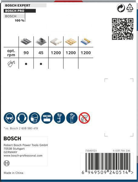 Bosch Lochsäge PRO Multi Material PC Plus 102 mm – HSS mit 8% Kobalt für Stahl und Trockenbau