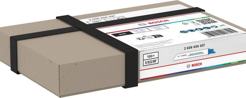Bosch Säbelsägeblatt S 1122 EF, 225 mm, Bi-Metall, 5 Stück, für Metall und Rohre